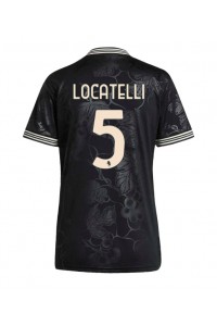 Fotbalové Dres Juventus Manuel Locatelli #5 Dámské Třetí Oblečení 2025-26 Krátký Rukáv